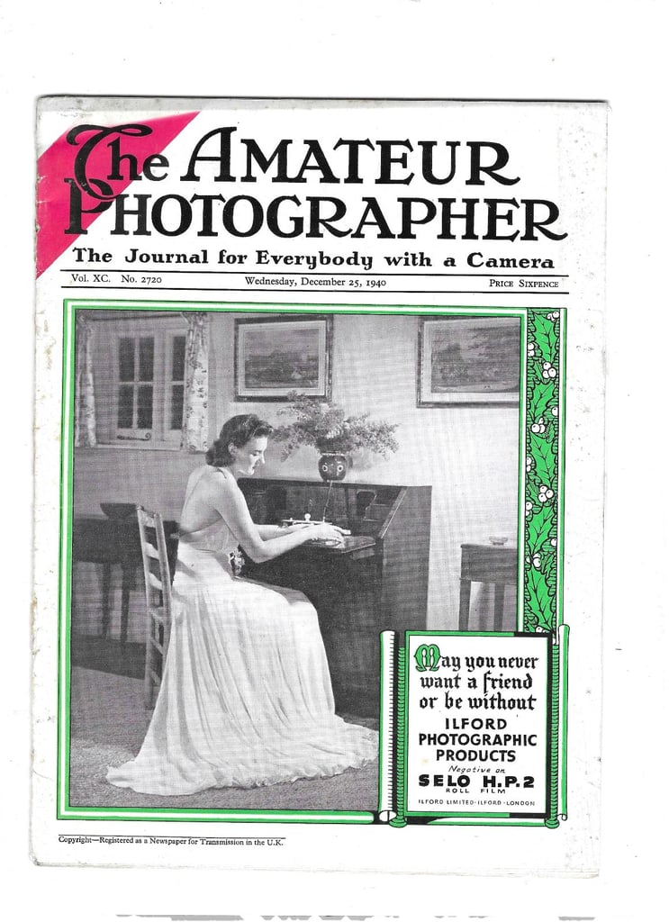 Large Collection of WWII period Amateur Photographer Magazines