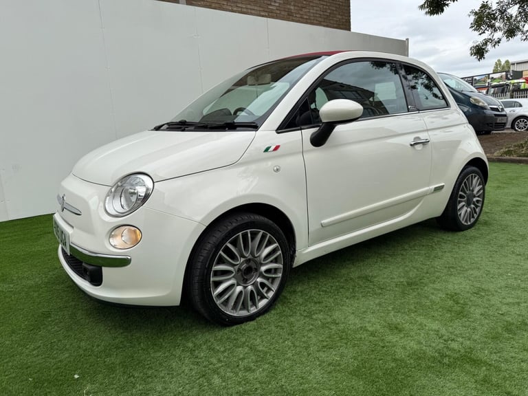 2015 Fiat 500 0.9 TwinAir Lounge 2dr Dualogic CONVERTIBLE PETROL Automatic