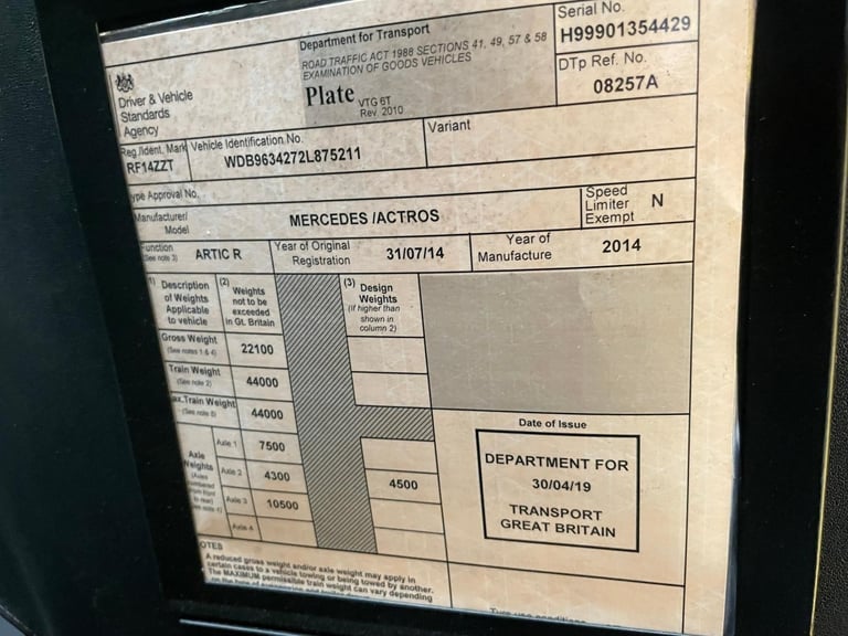 DAF LF 220, *EURO 6*, 4X2 18 TONNE SKIP LOADER - 2015 - HV65 HXM