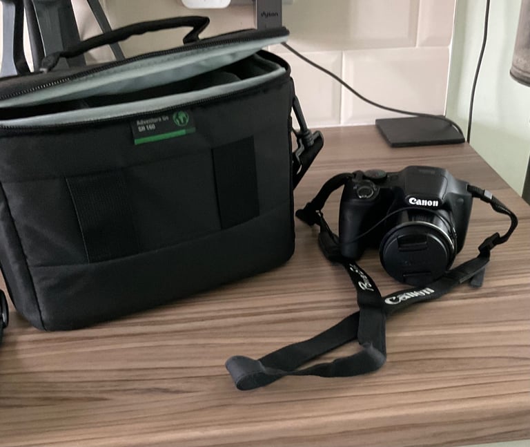 image for Canon Digital Camera PowerShot SX530HS Optical 50 times Zoom PSSX530HS and Camera Bag