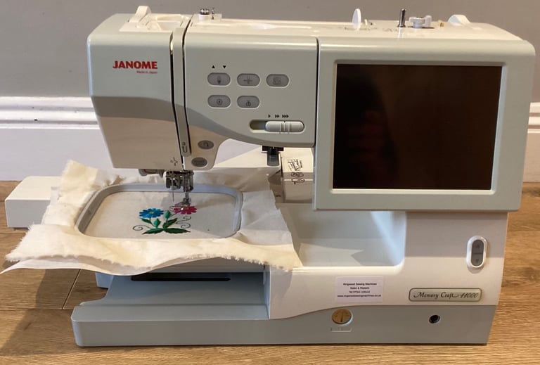Janome Memory Craft 11000SE Embroidery & Sewing Machine Pre-Owned-Serviced-Warranty-UK Delivery