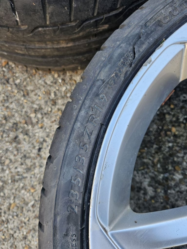 Genuine Mk6 Talladega 19" Golf/Scirocco R Alloys with Tyres 