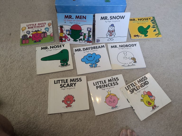 Complete Mr. Men collection plus ten extra books with some little miss