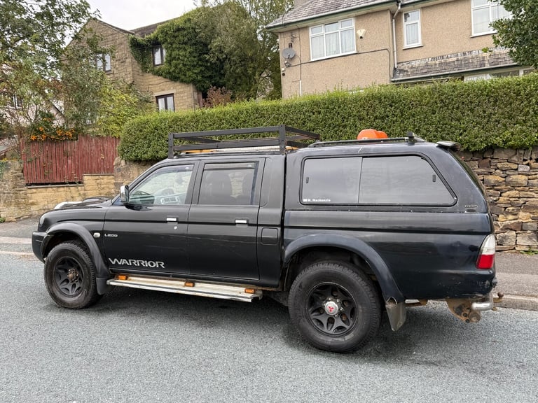 2004 Mitsubishi L200 Double Cab TD Warrior 4WD 113Bhp PICK UP Diesel Manual