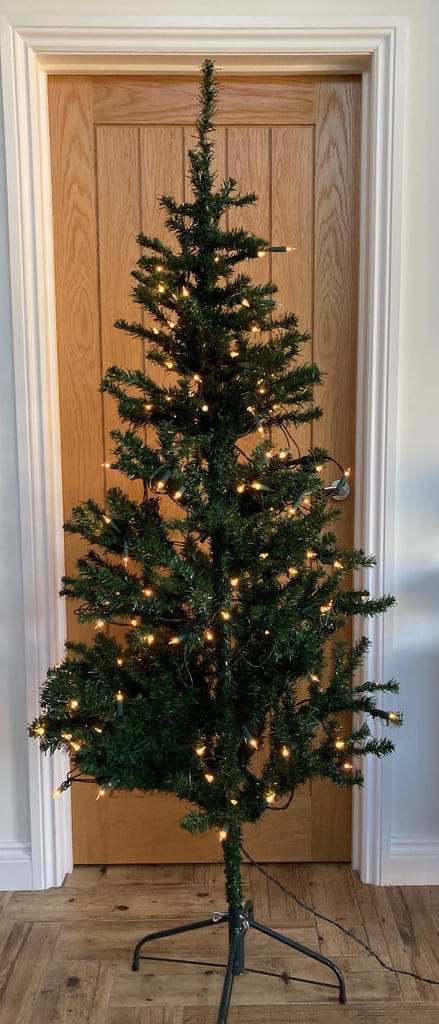 6ft pre-lit Christmas tree