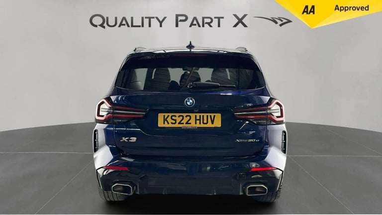 2022 BMW X3 2.0 30e 12kWh M Sport Auto xDrive Euro 6 (s/s) 5dr ESTATE Petrol/Electric Hybrid Auto...