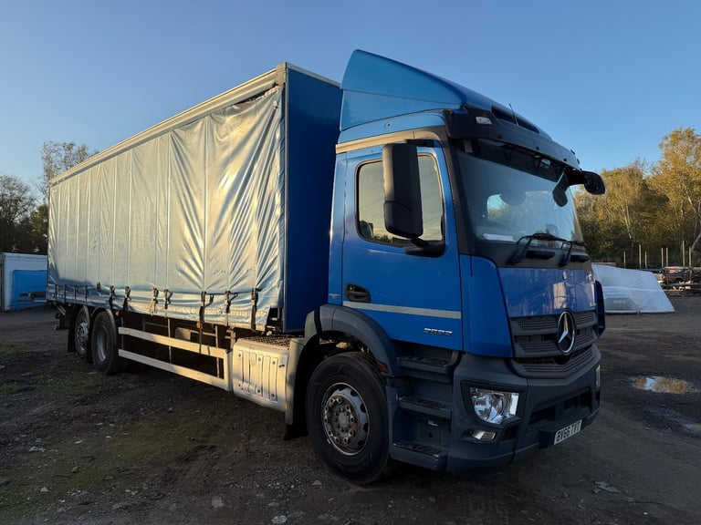image for Mercedes-Benz ANTOS [Phone number removed]6x2 26 ton curtain side truck auto