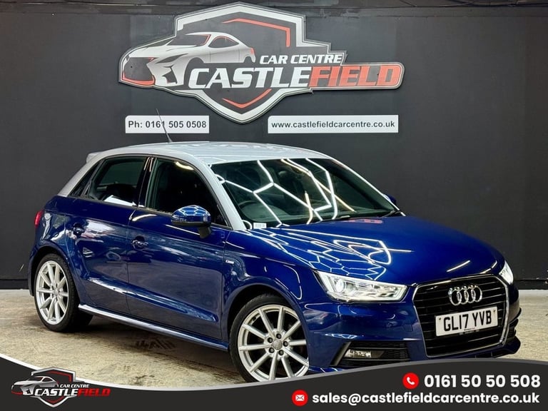 image for 2017 Audi A1 1.4 TFSI S line Sportback 5dr Petrol Manual Euro 6 (s/s) (125 ps) Hatchback Petrol M...