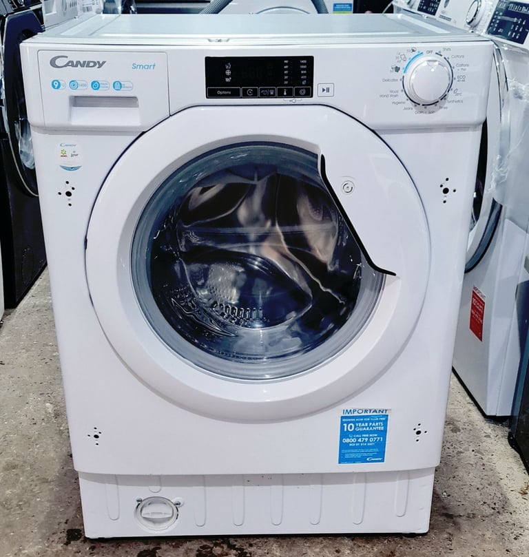 Candy Integrated Smart Washer Dryer 9kg - Free local delivery