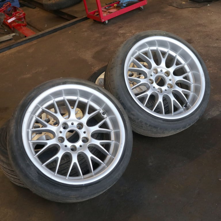 image for Pair BMW 5x120 Rondell 0058 17" 8.5K ET13 Deep Dish Alloy Wheels