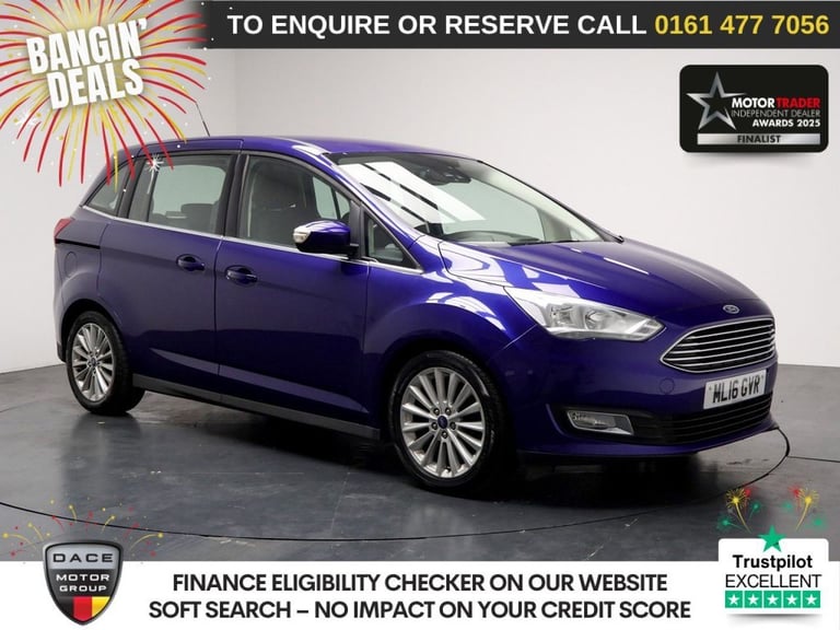 2016 Ford Grand C-Max 1.5 TDCi Titanium MPV 5dr Diesel Powershift Euro 6 (s/s) (Nav) (120 ps) MPV...