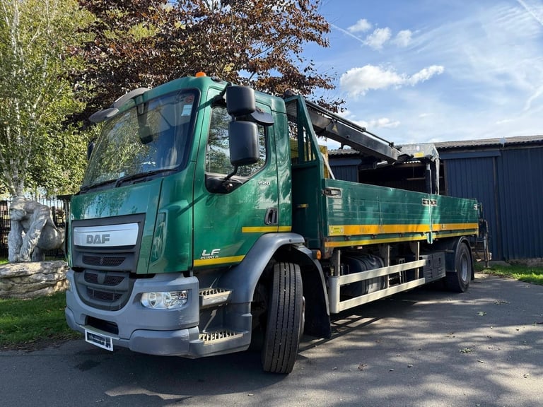 image for  2015 DAF LF 55.220 DROPSIDE EURO 6 WITH HMF 1210 CRANE 