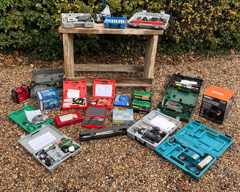 image for Job Lot of 23 Electrical And Mechanical Tools And Accessories