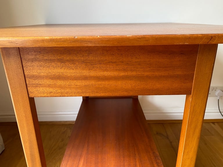 Vintage McIntosh Teak Metamorphic Bar Tea Trolley Table Retro Small Sideboard