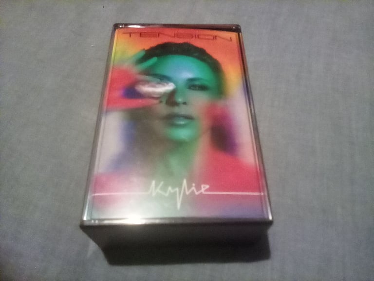 KYLIE MINOGUE TENSION LTD DOUBLE FROSTED ALBUM CASSETTES  * BRAND NEW *
