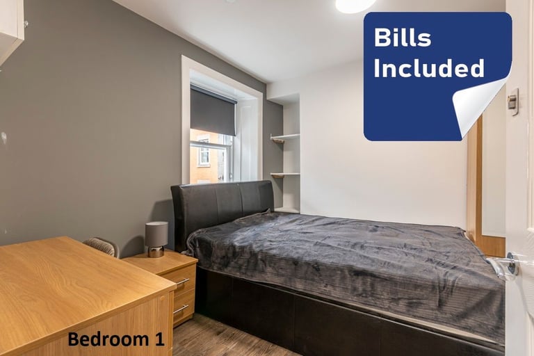 FLAT SHARE: DOUBLE ROOM for let in central, Old Town location – available soon