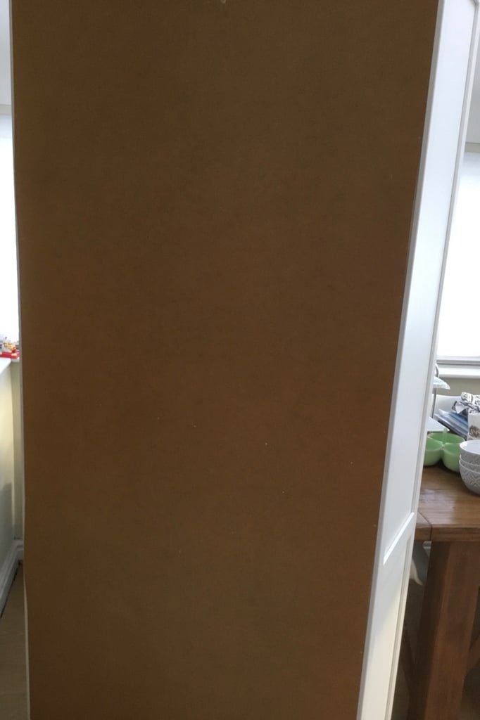 IKEA - white wood Display Cabinet. Excellent Condition 