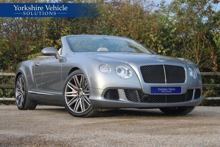 2014 Bentley Continental 6.0 W12 GTC Speed Auto 4WD Euro 5 2dr CONVERTIBLE Petrol Automatic