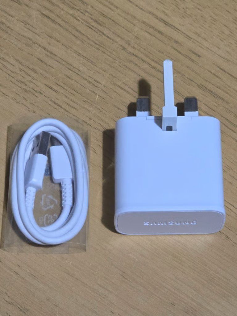 image for Samsung Charger Mains Adapter with USB-C cable