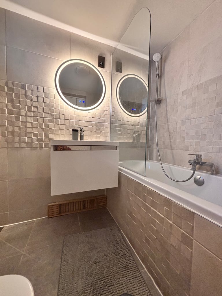 Porcelonosa tiles left over from bathroom project