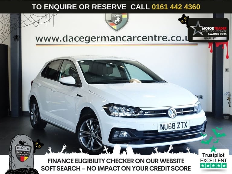 2018 Volkswagen Polo 1.0 TSI GPF R-Line Hatchback 5dr Petrol Manual Euro 6 (s/s) (115 ps) Hatchba...