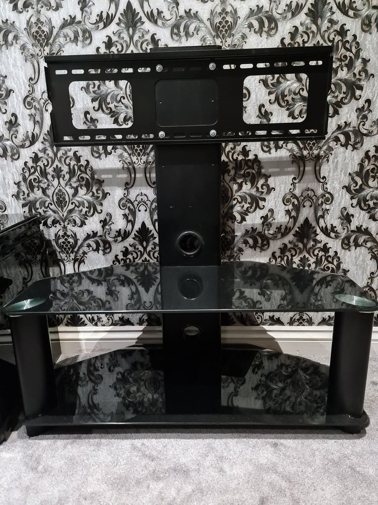 Tampered Glass 2 Tier stand for 32inch upto 60inch Tvs.