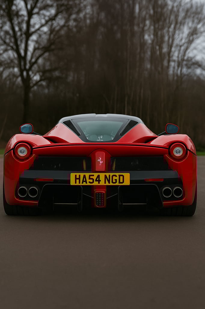 image for HA54 NGD – Distinctive & Stylish Private Plate 🔥