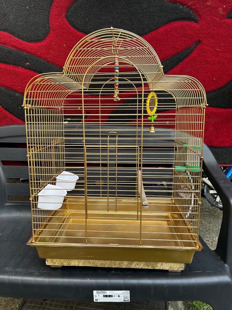 Gold Bird Cage