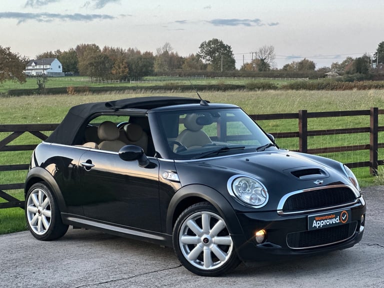 MINI CONVERTIBLE 1.6 COOPER S AUTOMATIC, LOW 71,713 MILES, MOT MAY 2026 !!