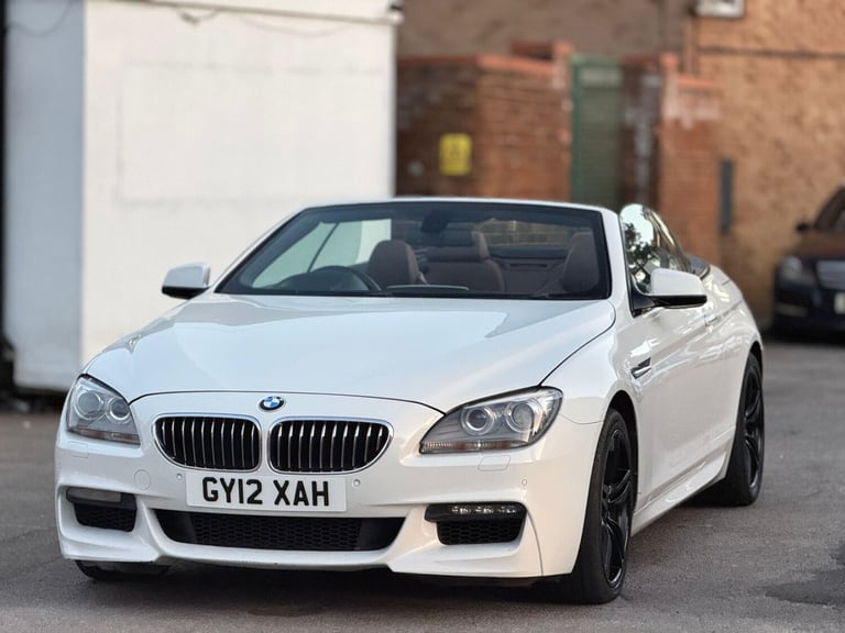 2012 BMW 6 Series 640d M Sport 2dr Auto CONVERTIBLE Diesel Automatic