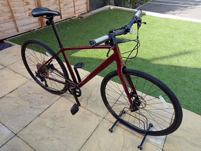 Trek FX3 Aluminium Hybrid Bike.