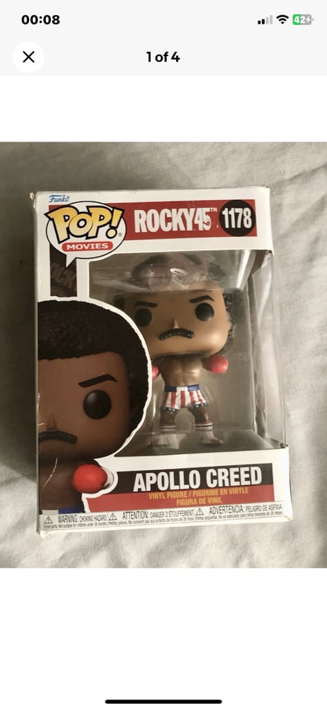 image for Apollo Creed Funko pop. Rocky Balboa