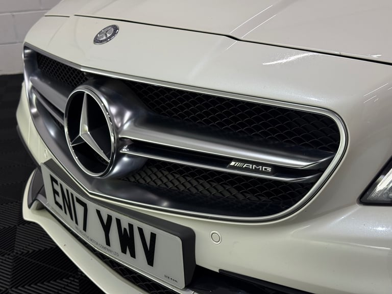 2017 17 MERCEDES BENZ CLS63 S AMG 5.5 V8 BI-TURBO 585 BHP SHOOTING BRAKE WHITE