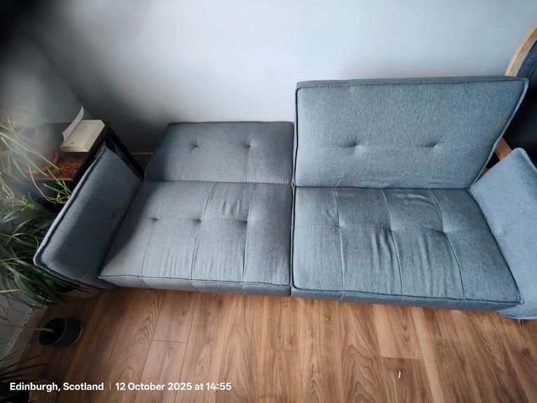 image for 3 Seater Reclining Sleeper sofabed