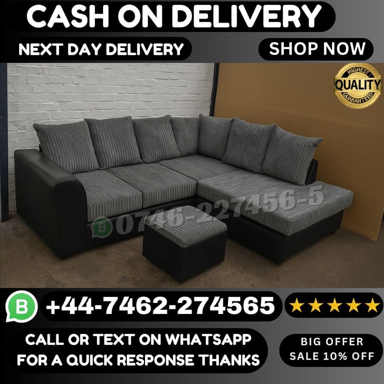image for Byron Corner & 3+2 Seater Sofas Sale – Stylish Comfort at Unbeatable Prices!