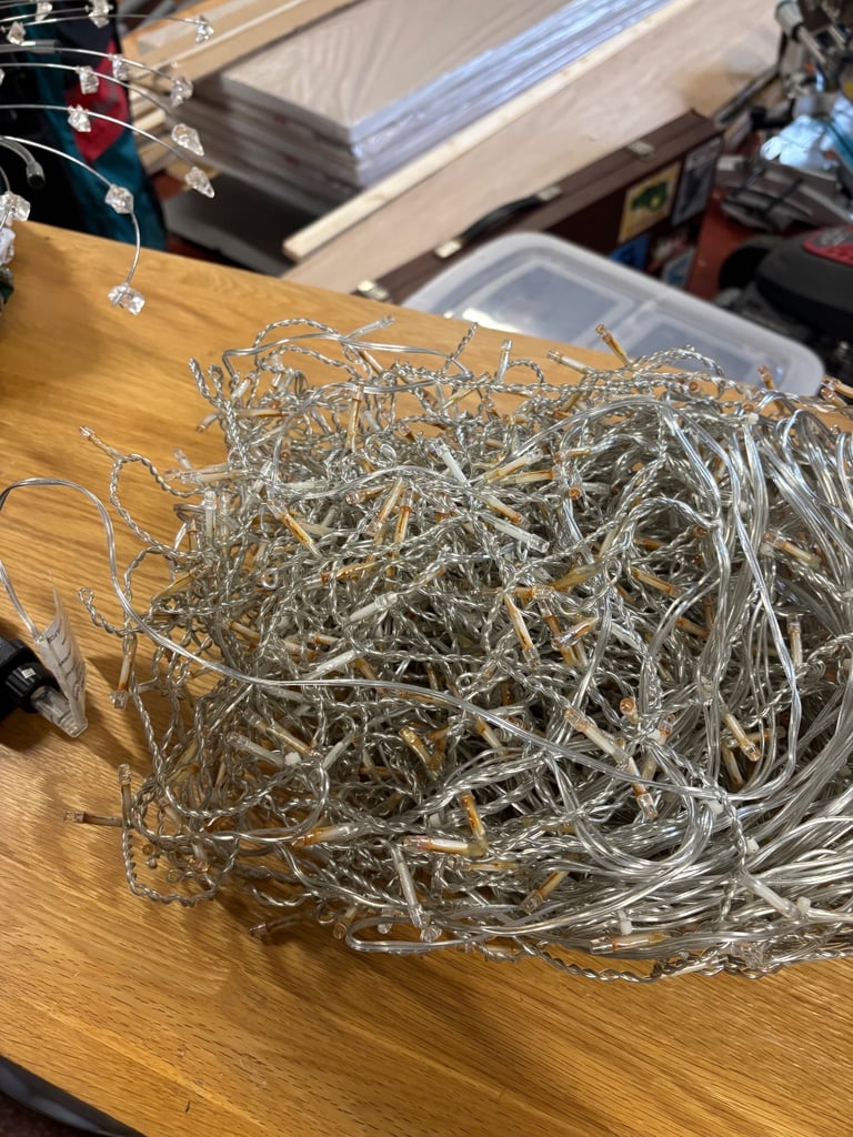 LED Christmas outdoor icicles 