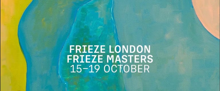 2 x VIP tickets to Frieze London & Frieze Masters (unlimited entry from Wednesday 15th October)