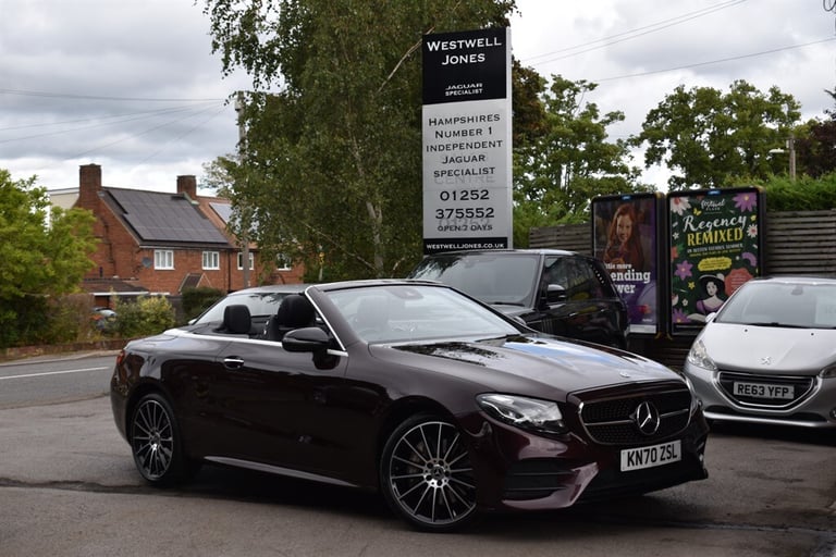 2020 Mercedes-Benz 400 E  D 4MATIC AMG LINE PREMIUM PLUS Convertible Diesel Automatic