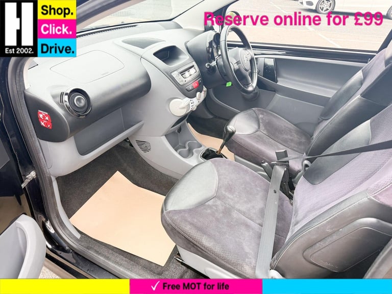  Citroen C1 1.0i VTR+ Euro 4 3dr Petrol Manual