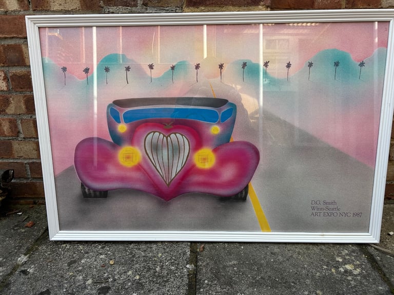 image for 4 x framed paintings/prints 