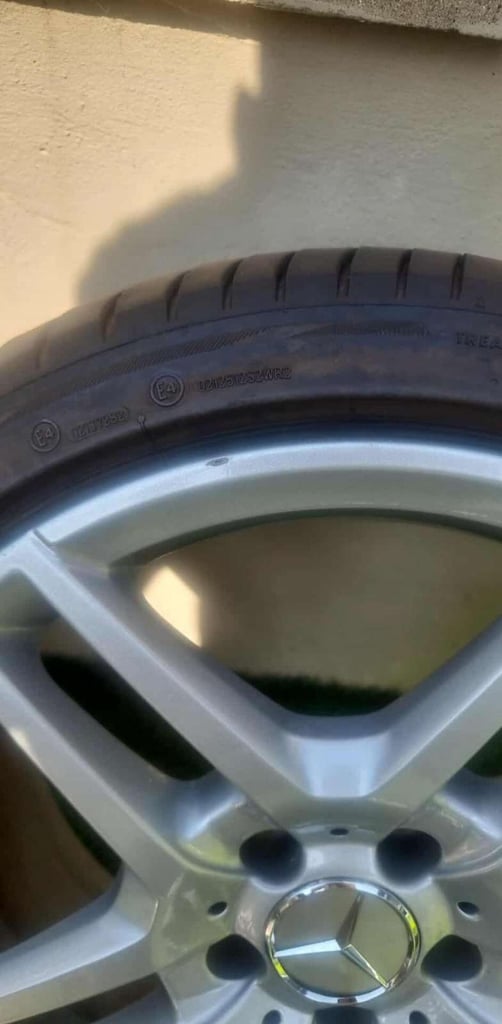 MERCEDES E Class 18" AMG 4x ALLOY WHEELS