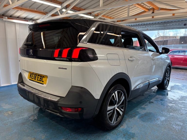 2018 18 PEUGEOT 5008 1.6 THP GT LINE SUV 5DR PETROL EAT EURO 6 (S/S) (165 PS)