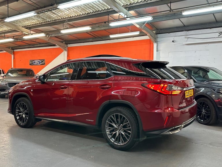 2016 Lexus RX 3.5 450h V6 F Sport CVT 4WD Euro 6 (s/s) 5dr ESTATE Petrol/Electric Hybrid Automatic