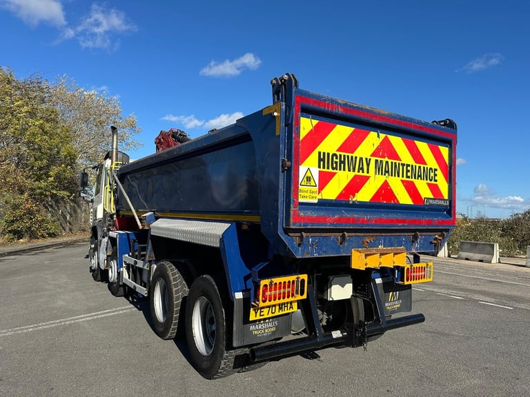2020 DAF CF410 Tipper grab 8x4 50,000 miles ONLY 