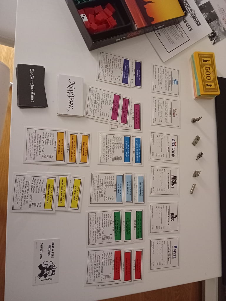 New York monopoly