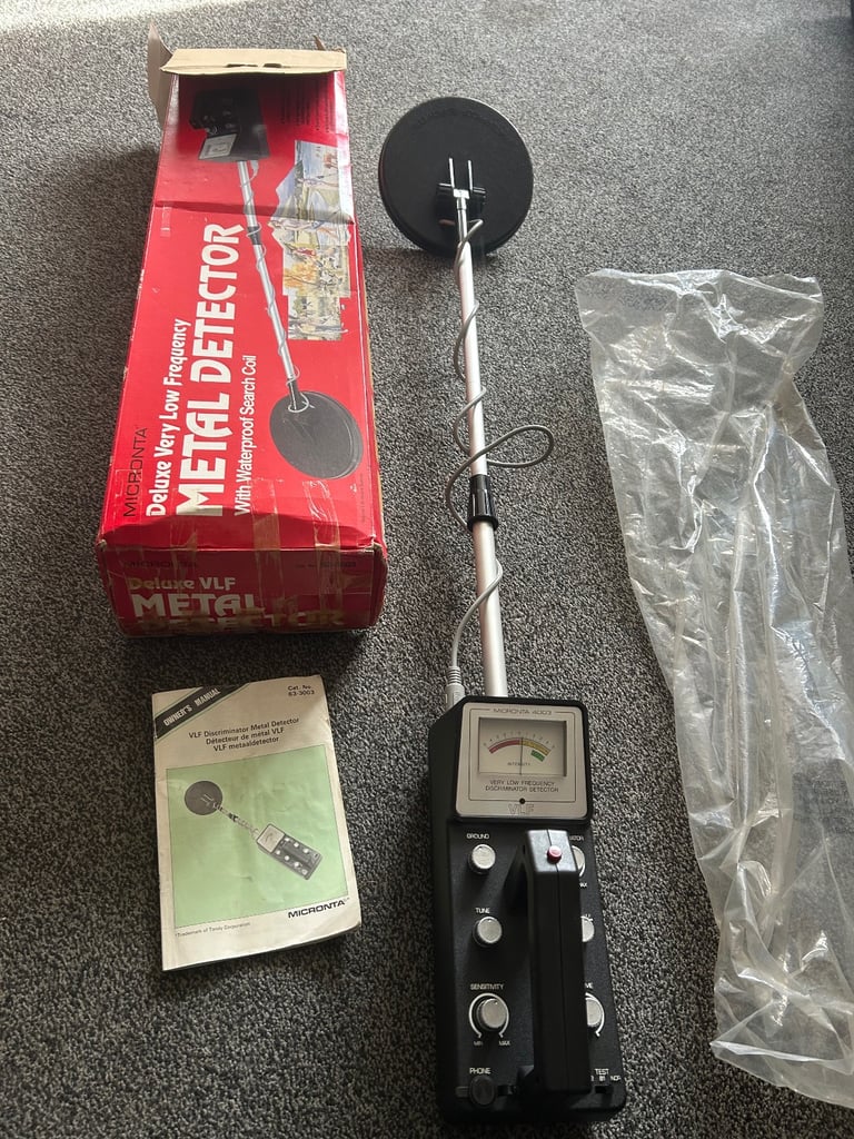 Micronta metal detector 