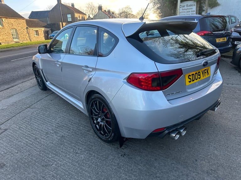 2009 Subaru Impreza 2.5T WRX STi Type UK 4WD Euro 4 5dr HATCHBACK Petrol Manual