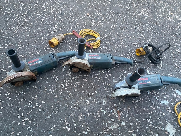 Bosch professional grinders 