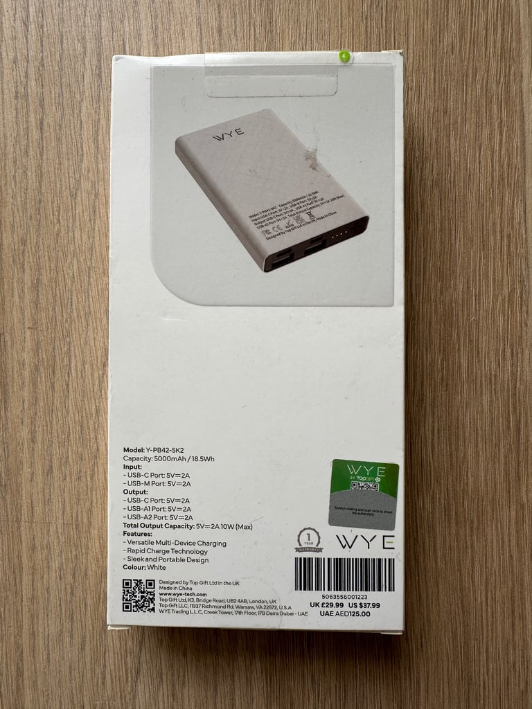 3 x Power Banks Brand New 