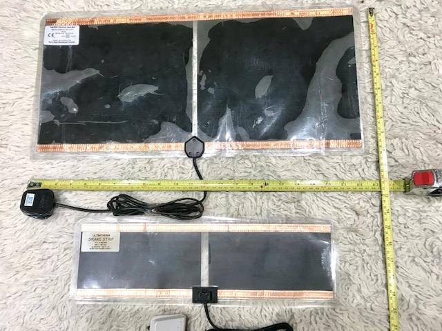 Two Heat Mats - Vivarium and Snake Strip 
